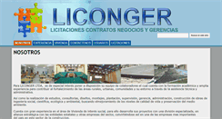 Desktop Screenshot of liconger.com