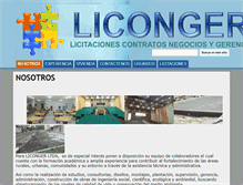 Tablet Screenshot of liconger.com